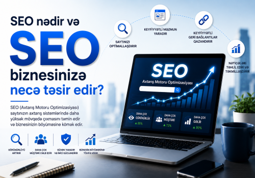 SEO nedir ve biznesinize nece tesir edir?